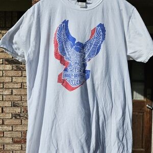 Harley-Davidson Motorcycles Mens size large tshirt short sleeve PIGEON FORGE TN